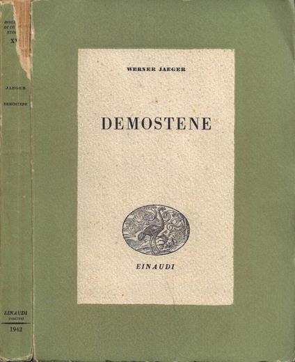 Demostene - Werner Jaeger - copertina