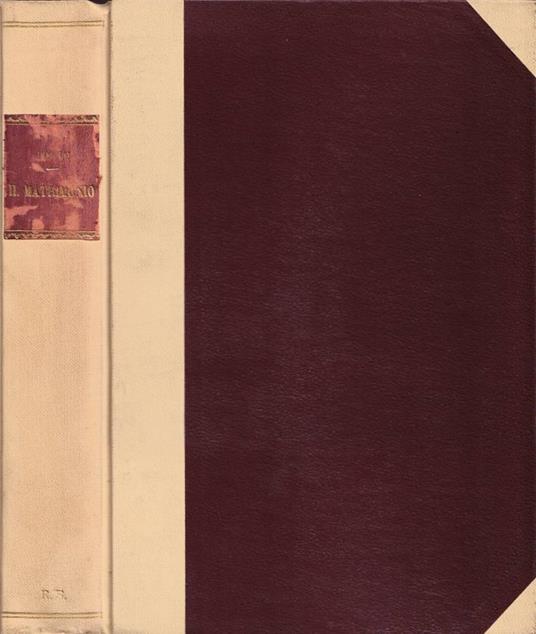 Il matrimonio - Arturo Carlo Jemolo - copertina