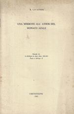 Una missione all'Athos del monaco Azale