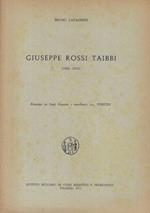 Giuseppe Rossi Taibbi (1924-1972)