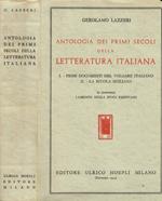 Antologia dei primi secoli della letteratura italiana