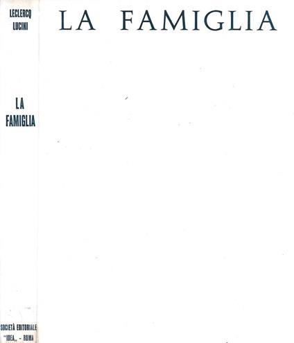 La famiglia - Jacques Leclercq - copertina