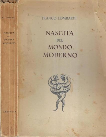 Nascita del mondo moderno - Franco Lombardi - copertina