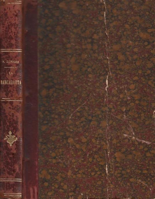 La bancarotta - Silvio Longhi - copertina