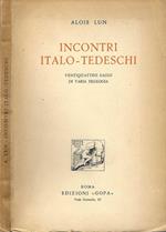 Incontri italo tedeschi