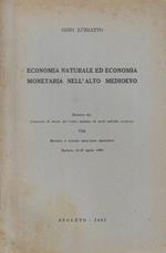 Economia naturale ed economia monetaria nell'alto medioevo