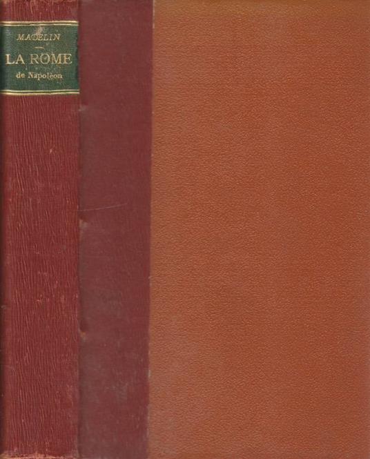 La Rome de Napoleon - Louis Madelin - copertina