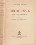 Diritto penale vol I tomo I