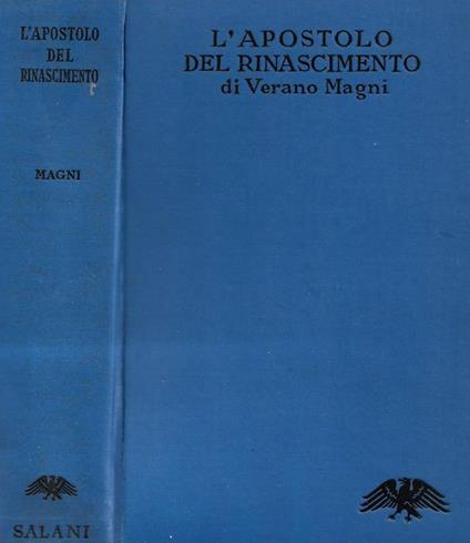 L' Apostolo del Rinascimento - Verano Magni - copertina