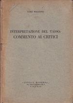 Interpretazione del Tasso: commento ai critici