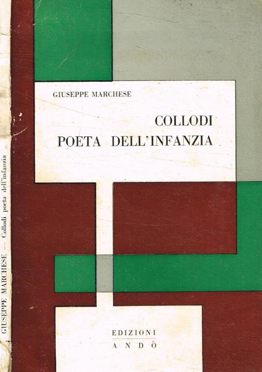 Collodi poeta dell'infanzia - Giuseppe Marchese - copertina