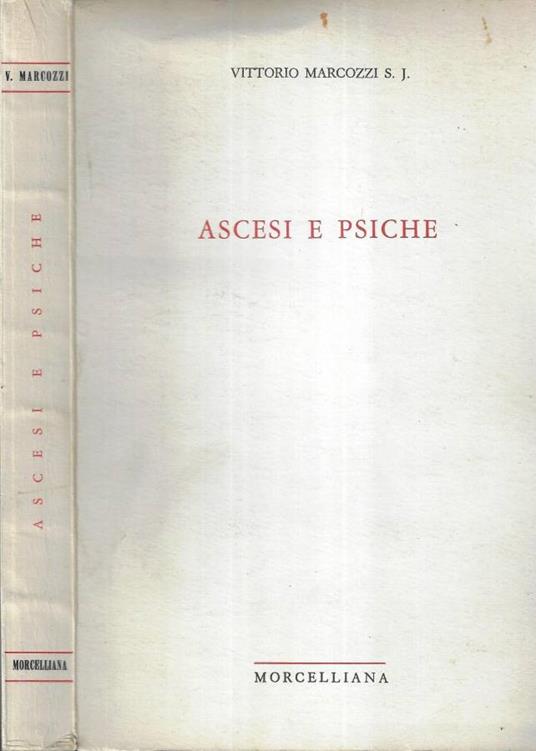 Ascesi e psiche - Vittorio Marcozzi - copertina