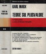 Teorie sul Plusvalore Vol. I