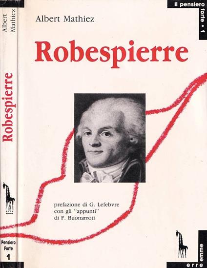 Maximilien Robespierre - Albert Mathiez - copertina