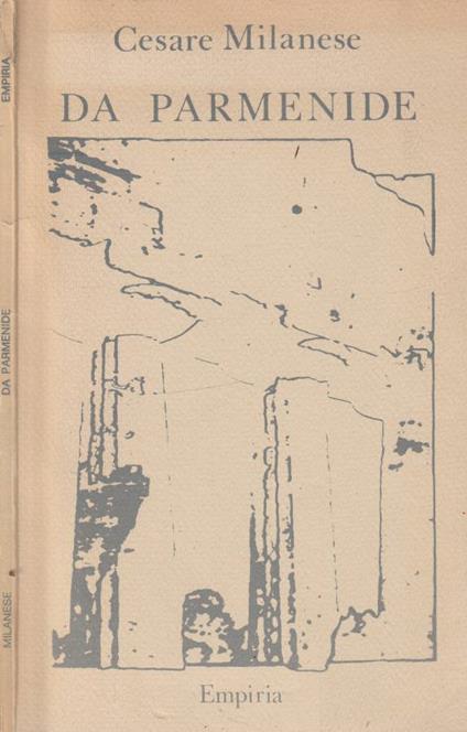 Da Parmenide - Cesare Milanese - copertina