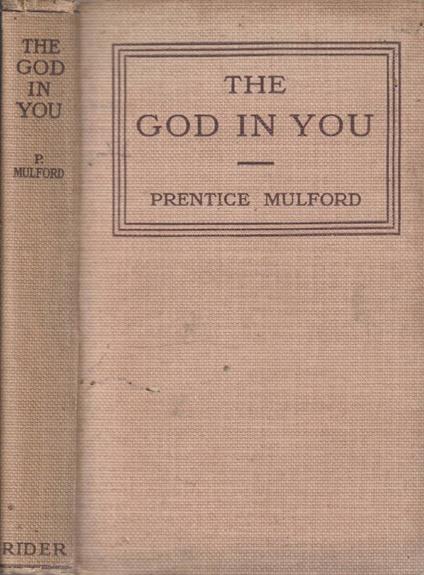 The God in you - Prentice Mulford - copertina