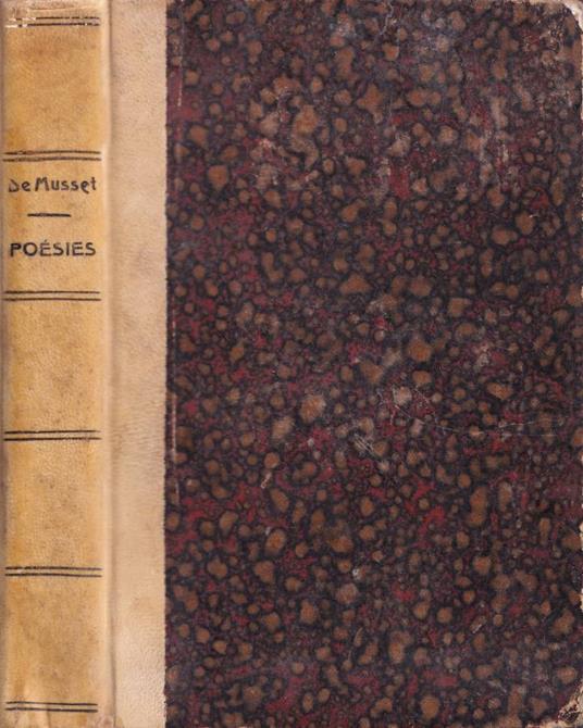 Poésies nouvelles - Alfred de Musset - copertina