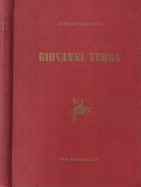 Giovanni Verga - Aurelio Navarria - copertina