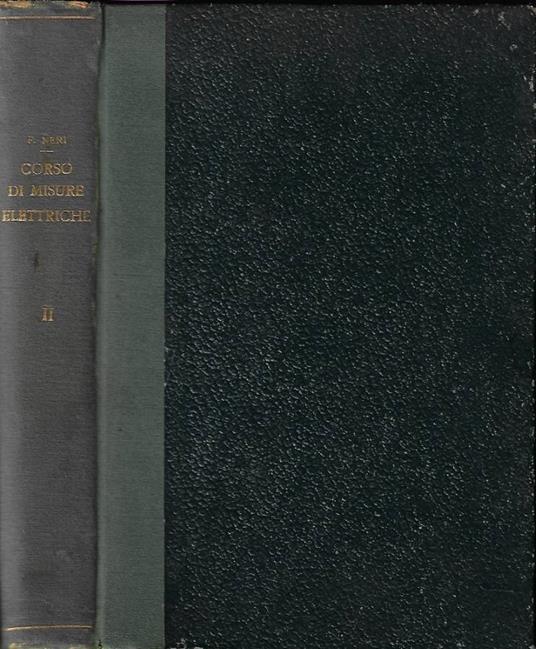 Corso di misure elettriche - F. Neri - copertina
