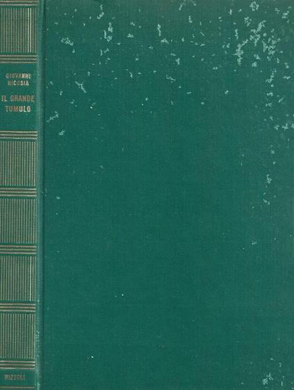 Il grande tumulo - Giovanni Nicosia - copertina