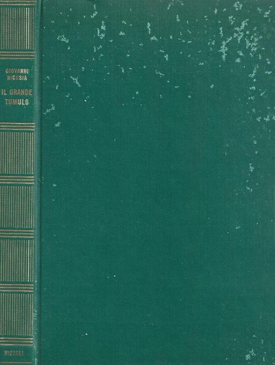 Il grande tumulo - Giovanni Nicosia - copertina