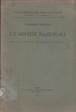 Le sintesi nazionali