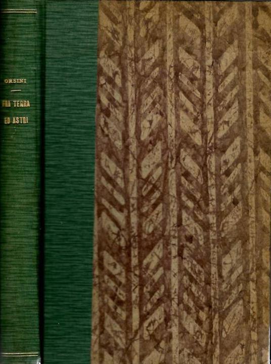 Fra terra ed astri - Giulio Orsini - copertina