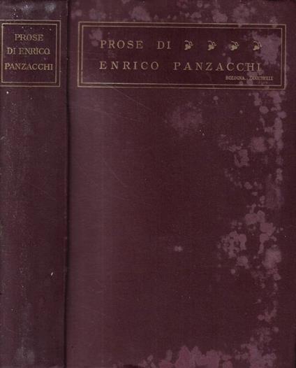 Prose - Enrico Panzacchi - copertina