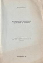 Accademie settecentesche sui martiri di Otranto