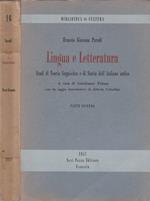 Lingua e letteratura parte II