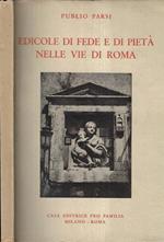 Edicole di fede e di pietà nelle vie di Roma
