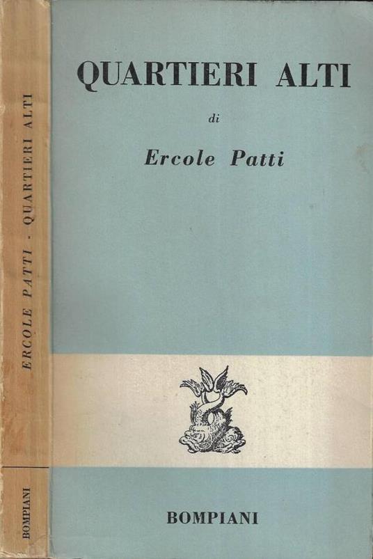 Quartieri alti - Ercole Patti - copertina