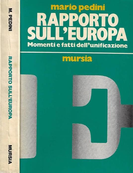 Rapporto sull'Europa (Autografo) - Mario Pedini - copertina