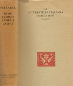 Rime, trionfi e poesie latine