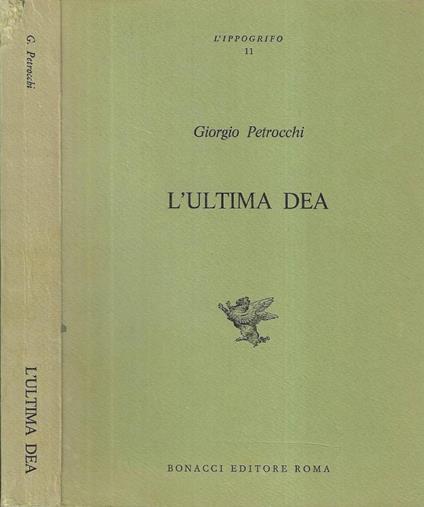 L' ultima dea - Giorgio Petrocchi - copertina
