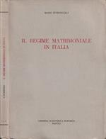 Il regime matrimoniale in Italia
