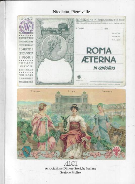 Roma Aeterna in cartolina - Nicoletta Pietravalle - copertina