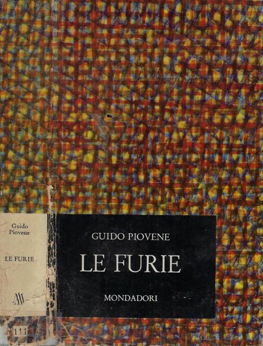 Le furie - Guido Piovene - copertina