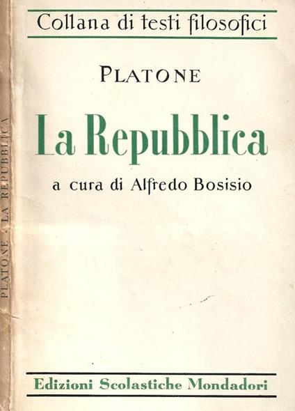 La Repubblica - Platone - copertina