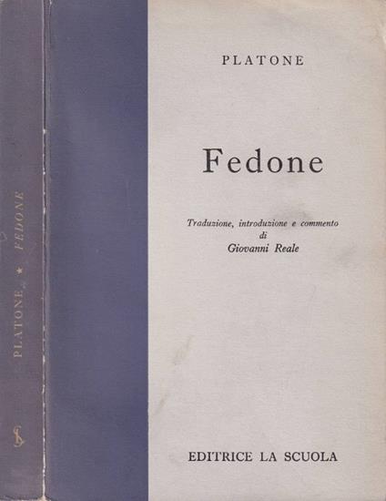 Fedone - Platone - copertina