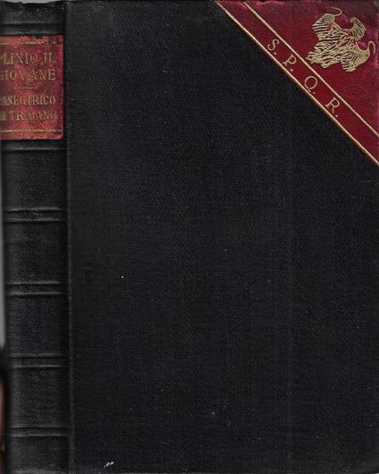 Panegirico di Traiano - Plinio il Giovane - copertina