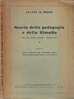 Storia della pedagogia e della filosofia Vol. I