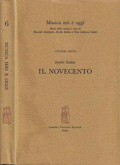 Il Novecento - Emilio Radius - copertina