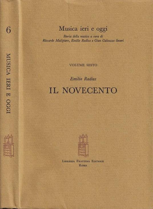 Il Novecento - Emilio Radius - copertina
