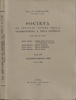 Società ed istituti affini nella giurisprudenza e nella dottrina dal 1942 ad oggi. Vol. IV: Aggiornamento 1953 (1174 a 1494)
