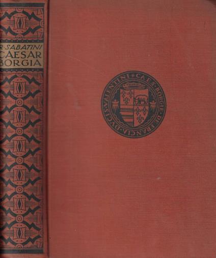 Das leben Casar Borgias - Rafael Sabatini - copertina