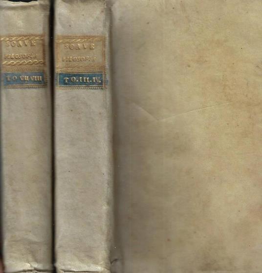 Filosofia Vol. III - IV e VII - VIII - Francesco Soave - copertina