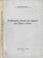 Problematica attuale nei rapporti tra Chiesa e Stato