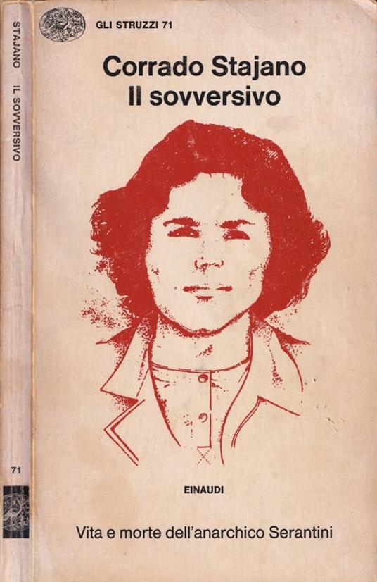 Il sovversivo - Corrado Stajano - copertina