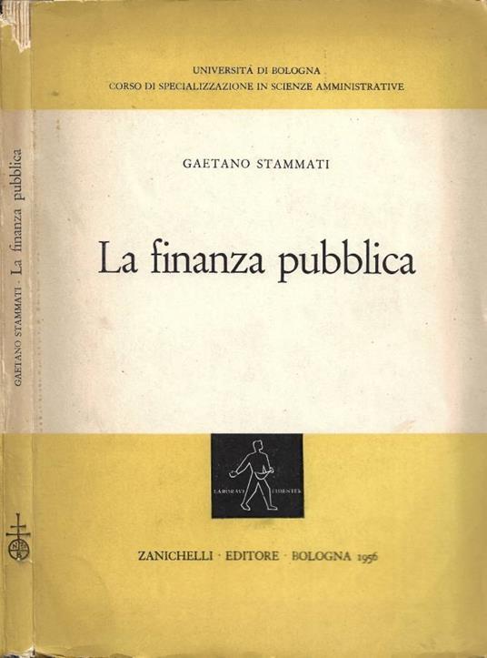 La Finanza Pubblica - Gaetano Stammati - copertina
